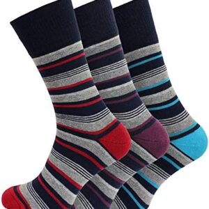 Socksmad Mens Non Elastic Diabetic Friendly Socks Soft Cotton Wide Top Grip UK 7-11